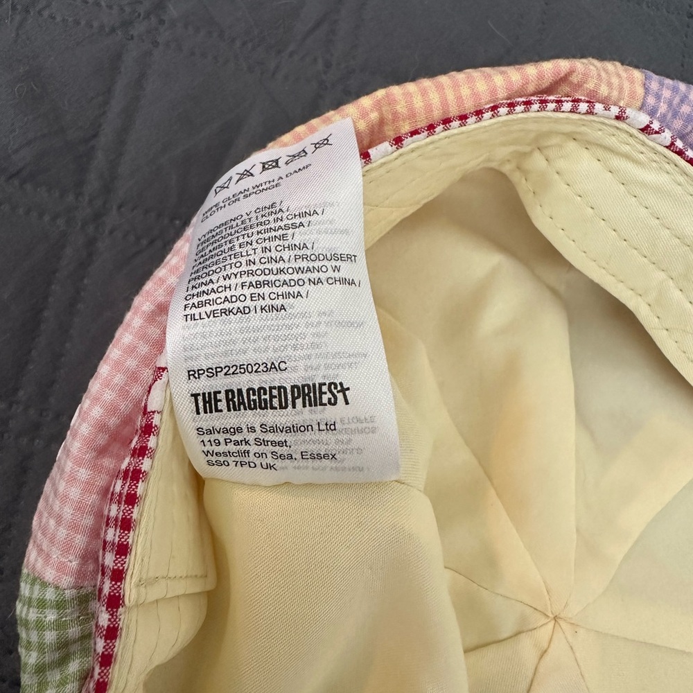 The Ragged Priest Multicolor Patchwork Cap - image 4